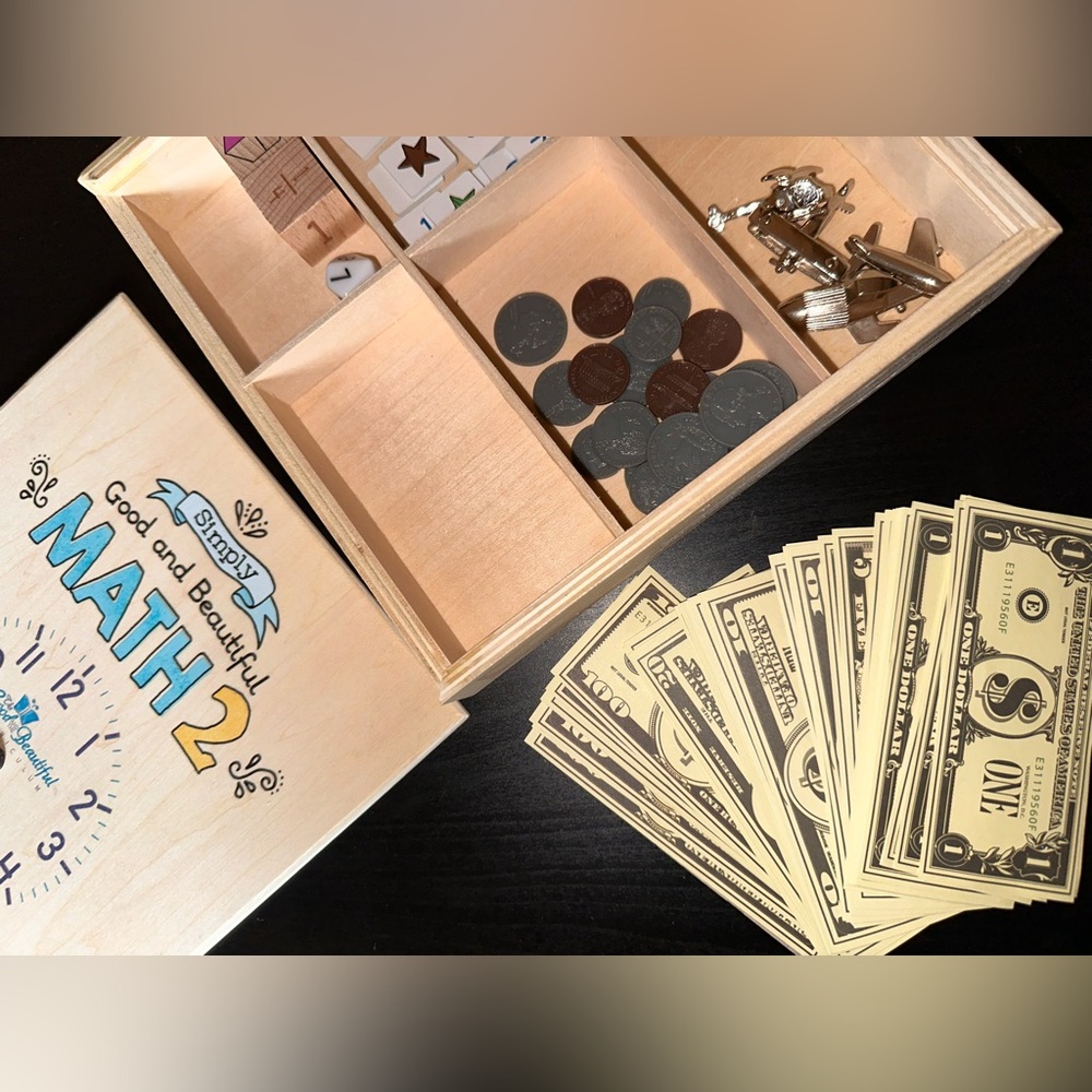 Good and the Beautiful Math Box Level 2 Second Grade Education Learning Homescho